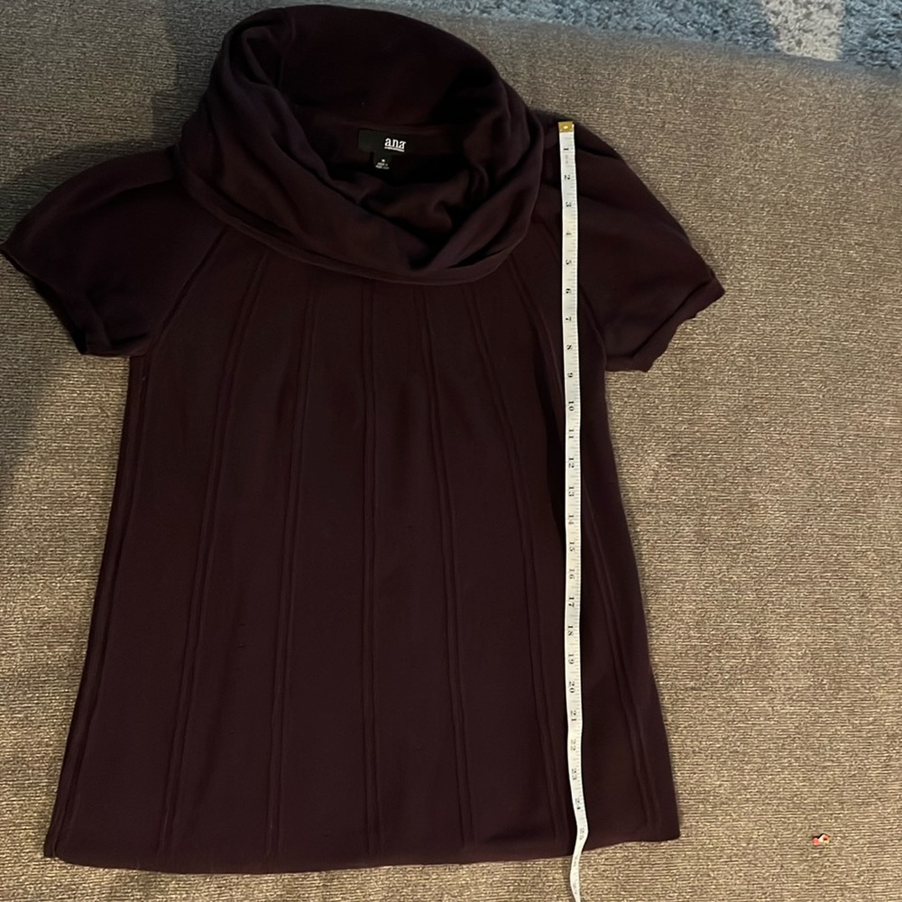 a.n.a. Deep plum sweater, size medium